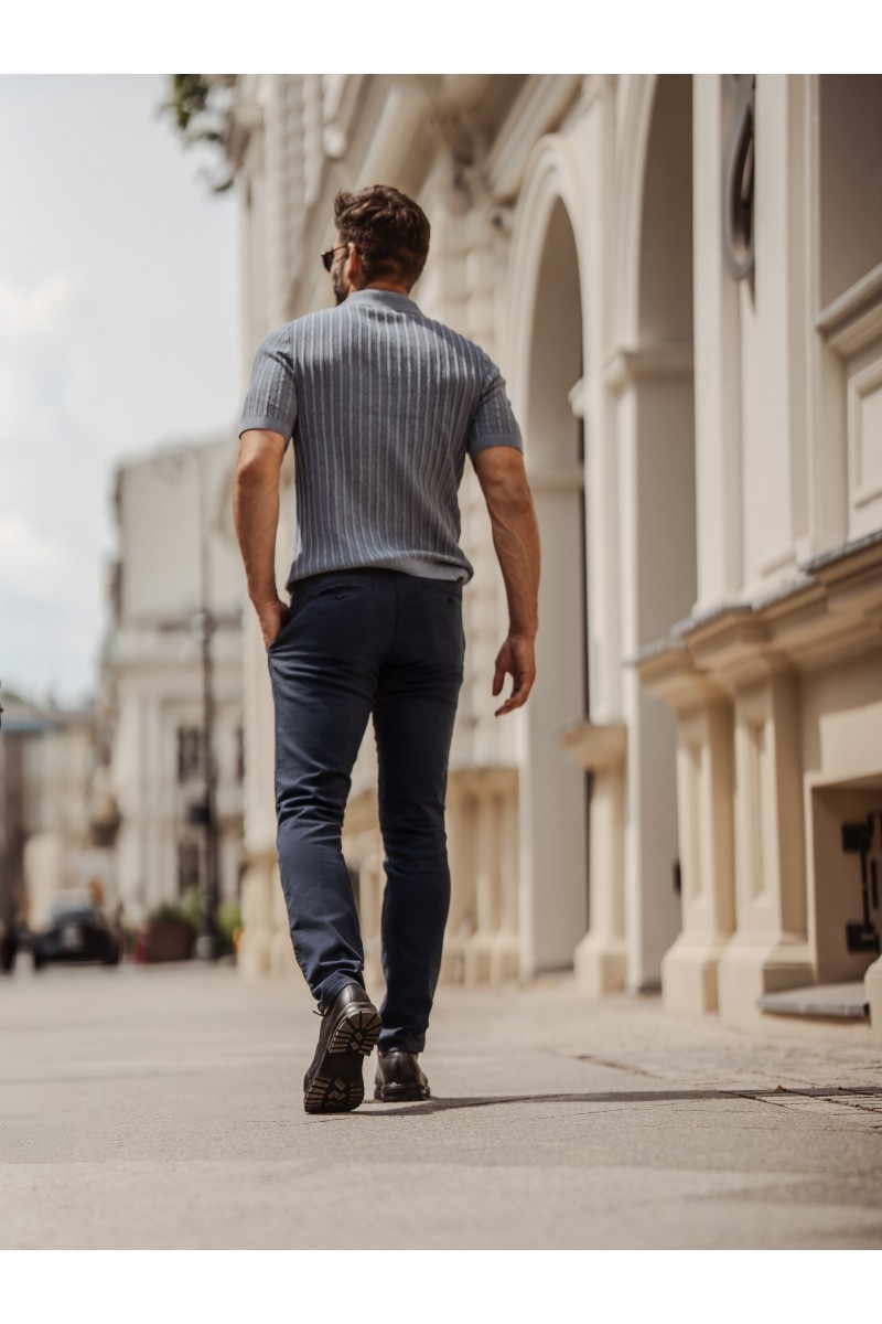 SPODNIE BAWEŁNIANE LUCAS BLUE 211...