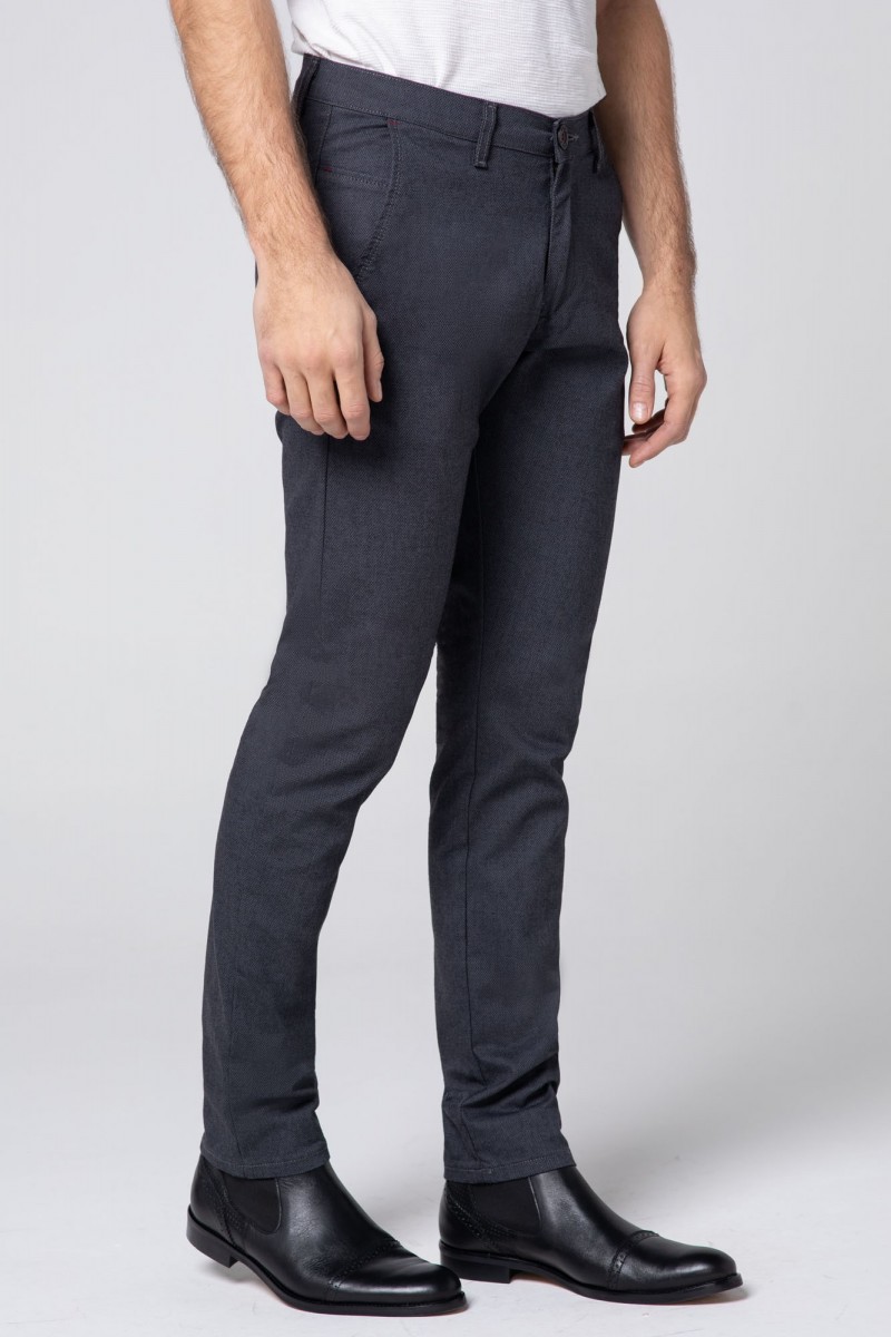 SPODNIE BAWEŁNIANE LUCAS SZARY 211...