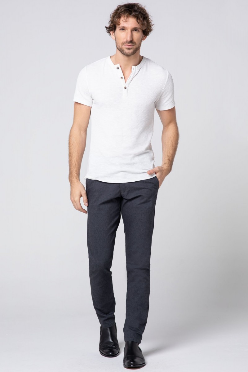 SPODNIE BAWEŁNIANE LUCAS SZARY 211...