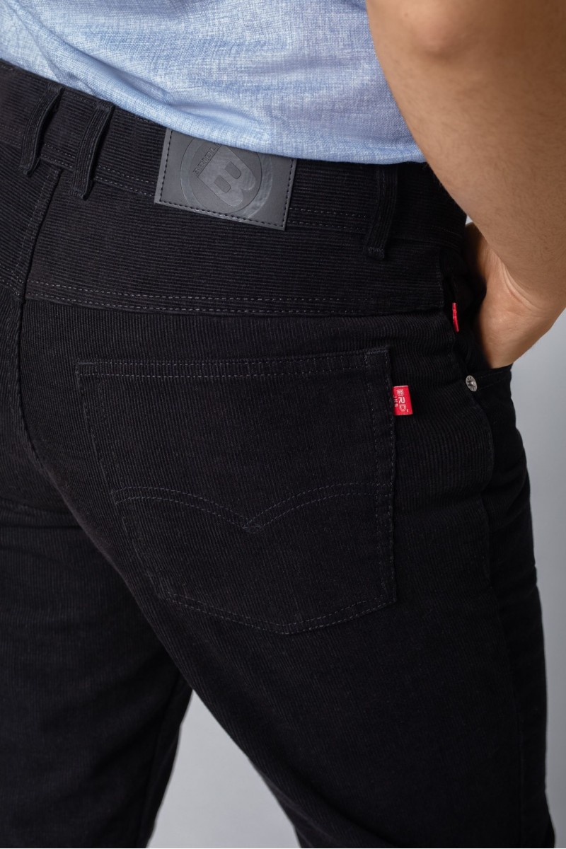 SPODNIE SZTRUKSOWE MARIO BLACK 189...