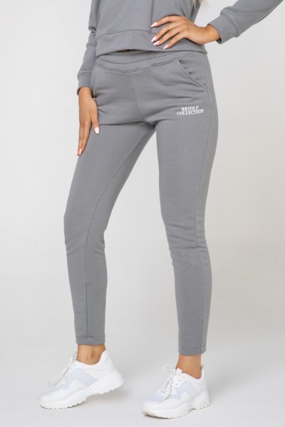 SPODNIE DRESOWE DAMSKIE SZARE 2