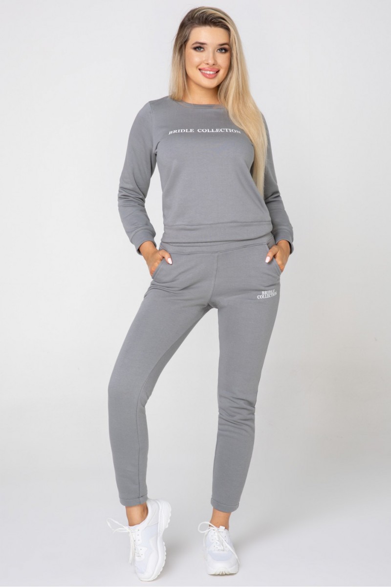 BLUZA DRESOWA DAMSKA GREY