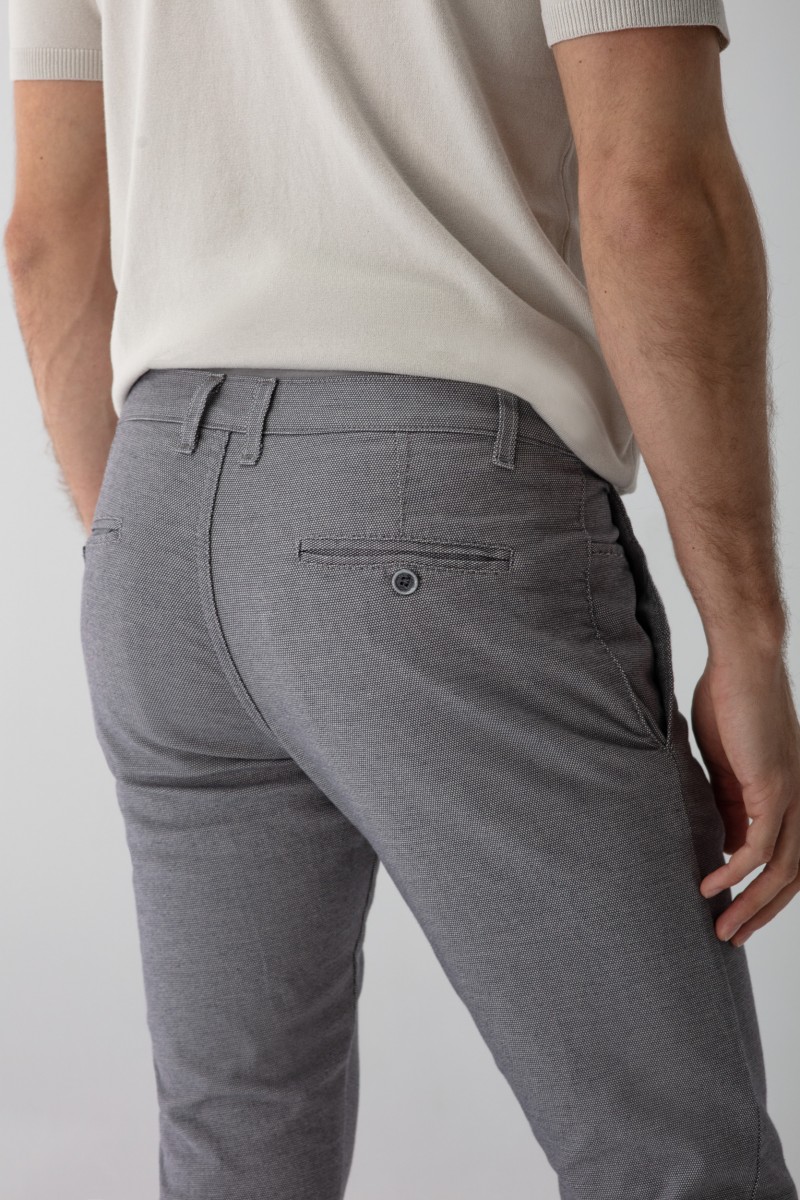 SPODNIE HENRY SZARY 219 SLIM