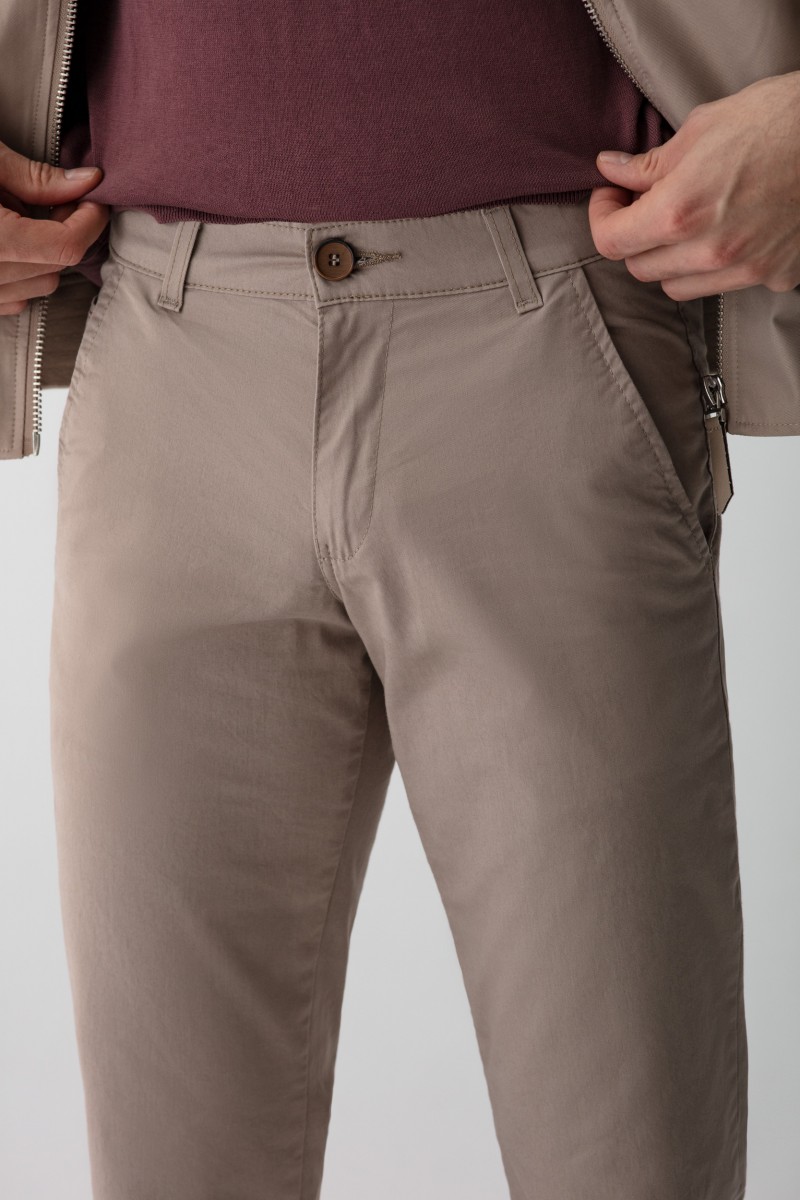 SPODNIE BAWEŁNIANE RM BEŻ 211 COMFORT...