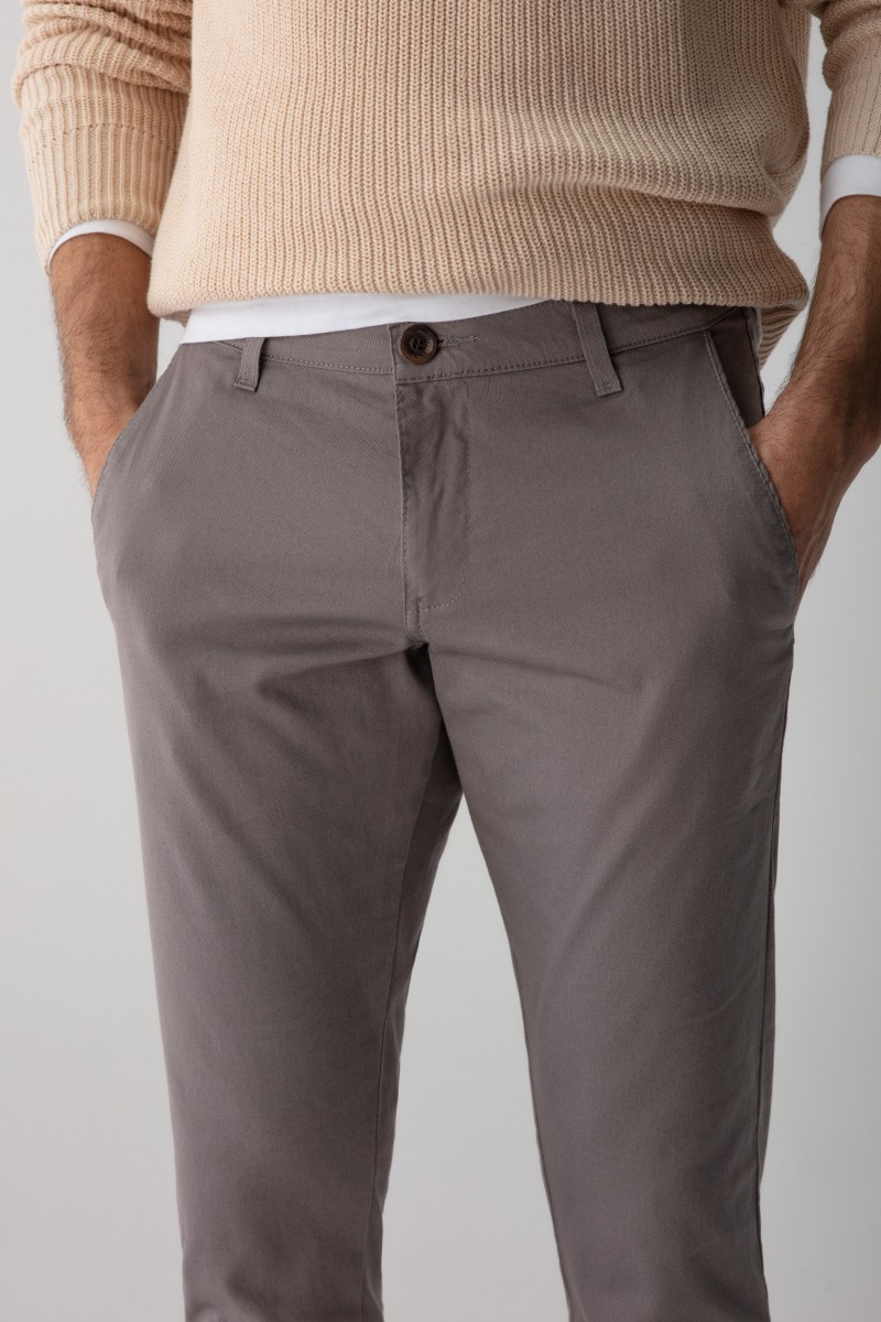 SPODNIE BAWEŁNIANE VERANO 219 SLIM