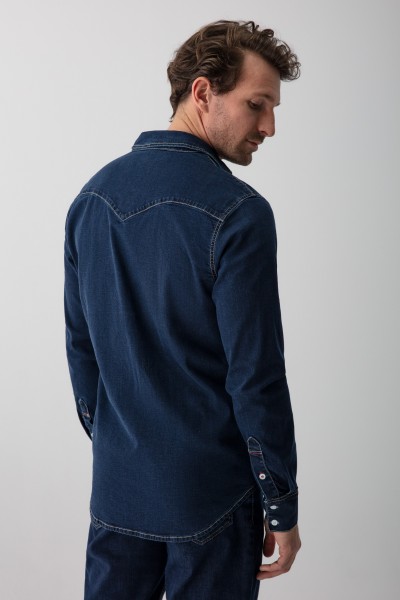 KOSZULA JEANS MĘSKA 2