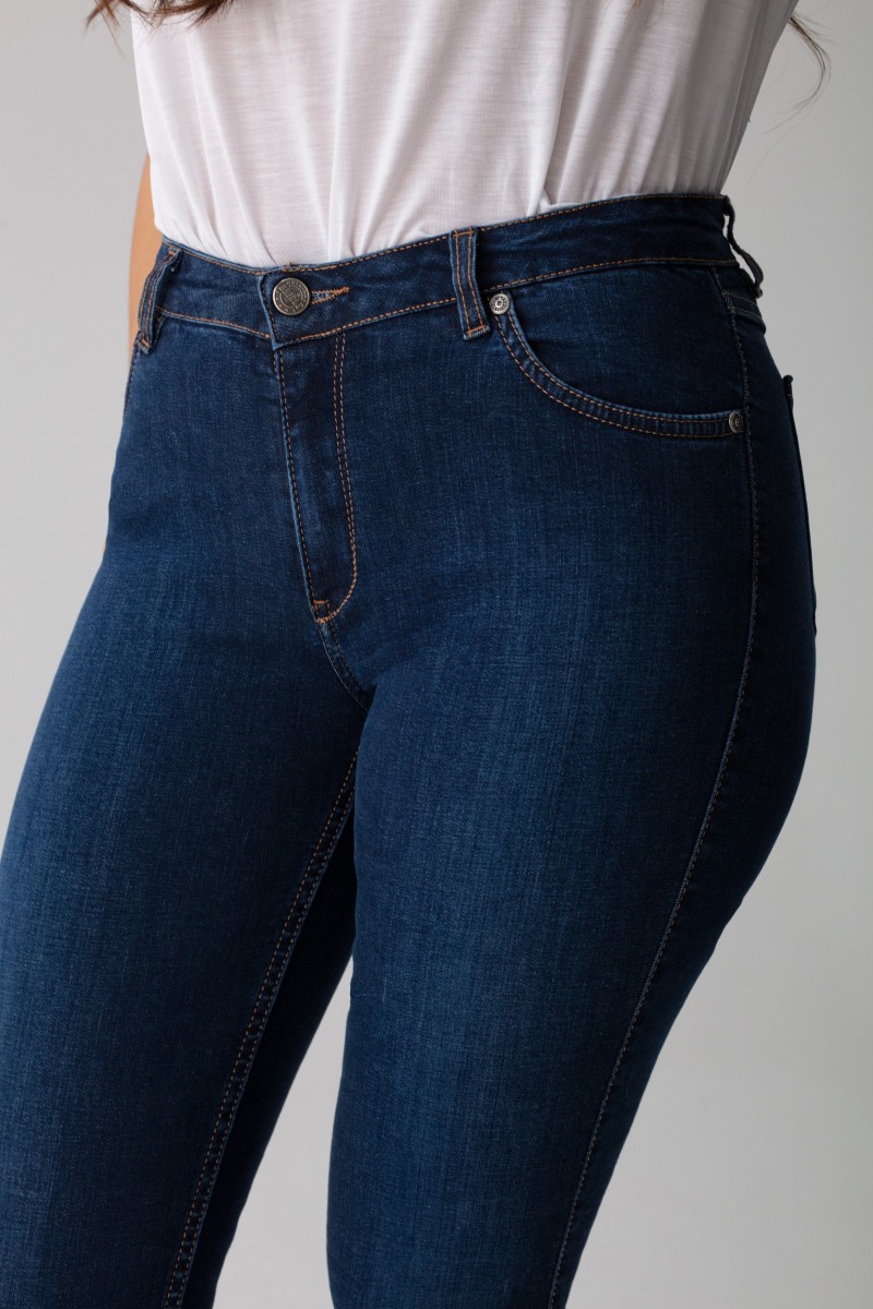 SPODNIE JEANSOWE DARIA CIEMNA 469 SLIM