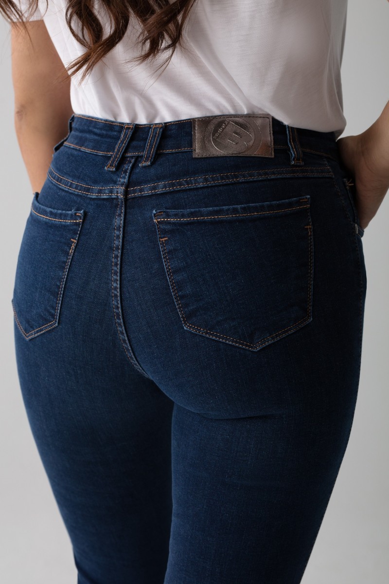 SPODNIE JEANSOWE DARIA CIEMNA 469 SLIM