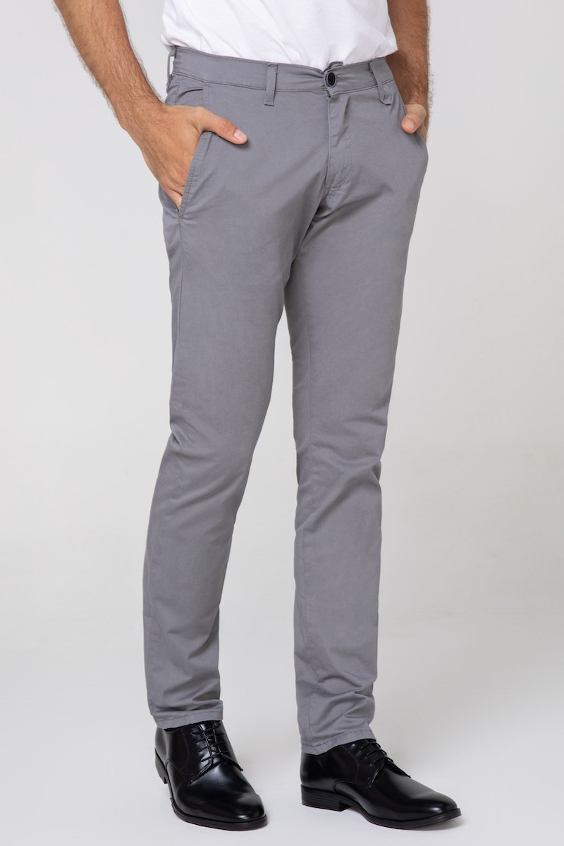 SPODNIE BAWEŁNIANE RM SZARY 211...