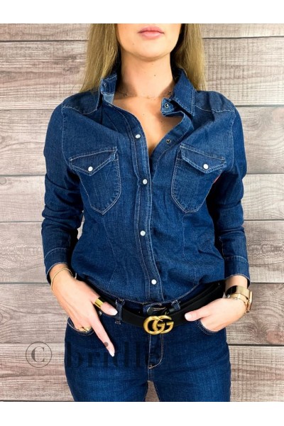 KOSZULA JEANS DAMSKA