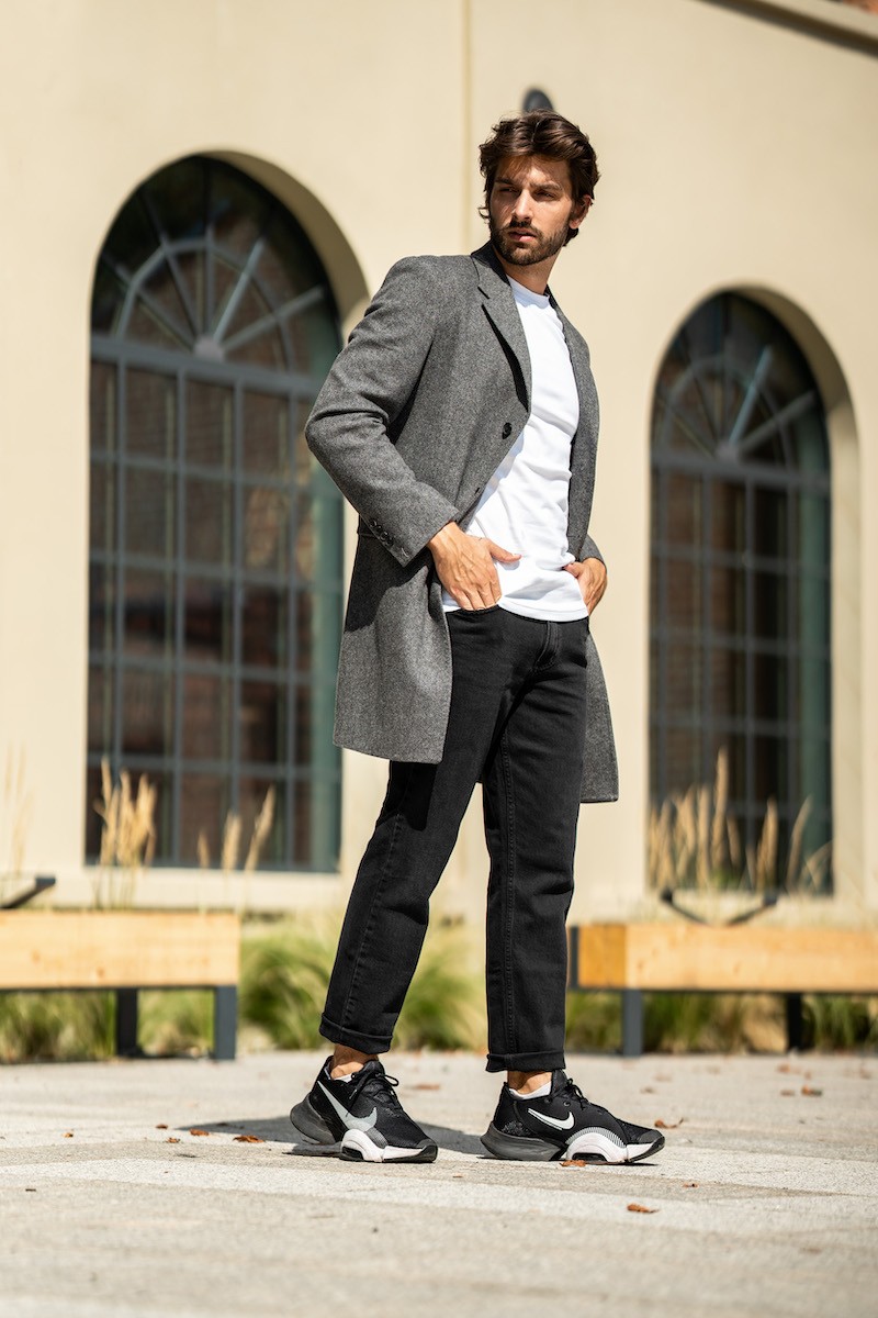 SPODNIE JEANSOWE FERNANDO BLACK 155...