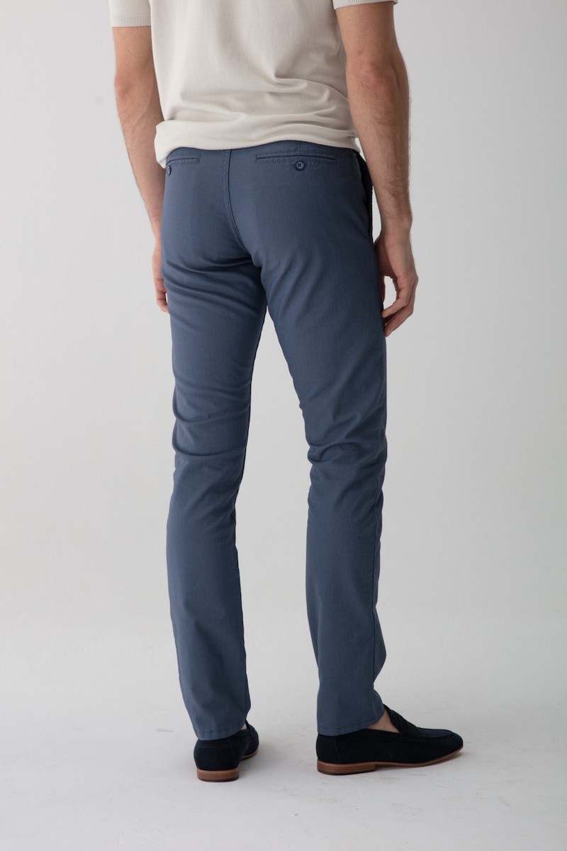 SPODNIE EMILIO NIEBIESKI 219 SLIM SPODNIE EMILIO NIEBIESKI 219 SLIM