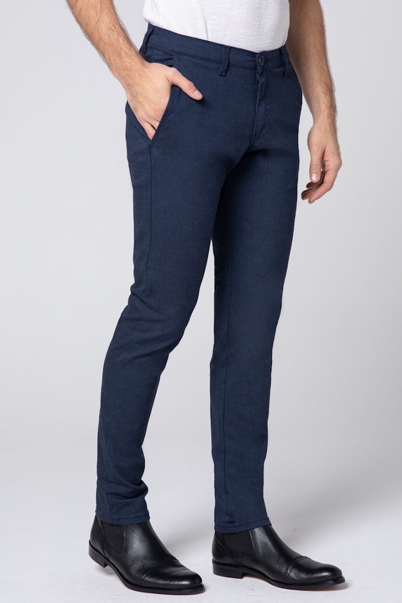 SPODNIE BAWEŁNIANE LUCAS BLUE 211...