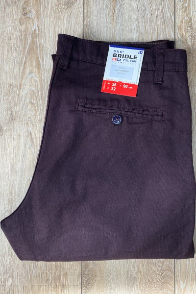 SPODNIE EMILIO BORDO 219 SLIM
