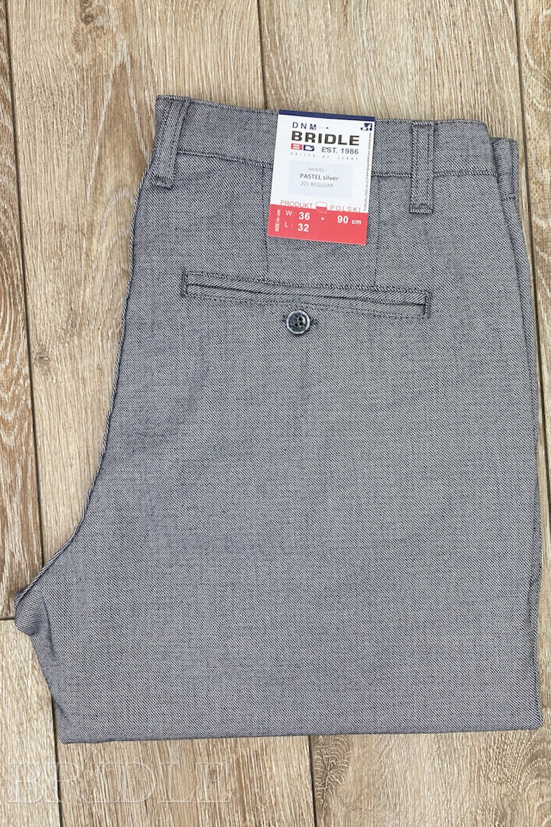 SPODNIE BAWEŁNIANE PASTEL SILVER 201...