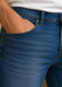 Jeansy męskie Gabriel niebieskie 109 Comfort Slim – zdjęcie 4