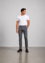 Spodnie męskie Miguel szare 211 Comfort Slim – zdjęcie 1
