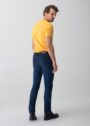 Jeansy męskie Maurizio niebieskie 119 Comfort Slim – zdjęcie 3