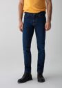 Jeansy męskie Maurizio niebieskie 119 Comfort Slim – zdjęcie 1