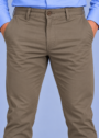 Spodnie męskie Marron beż 211 Comfort Slim – zdjęcie 2