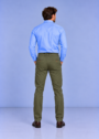 Spodnie męskie Marron oliwka 211 Comfort Slim – zdjęcie 4