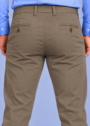 Spodnie męskie Marron beż 211 Comfort Slim – zdjęcie 5